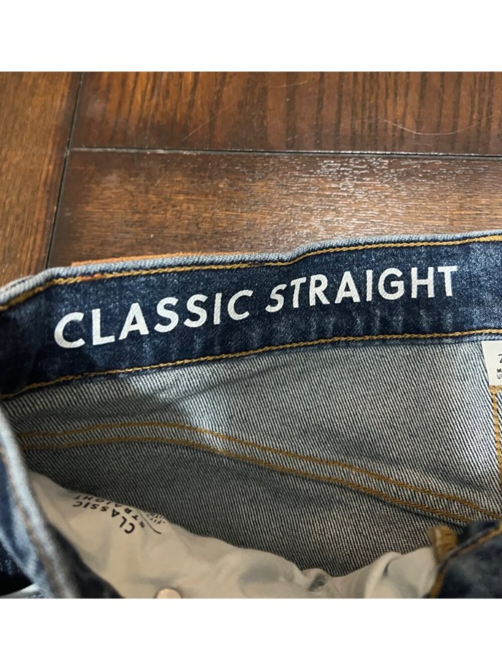 J.Crew Classic Straight Jeans High Rise 27 Liberty St. Fading Distressed Classic - Picture 3 of 11